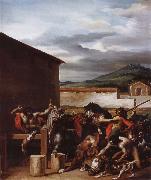 Theodore Gericault The Cattle market Norge oil painting reproduction
